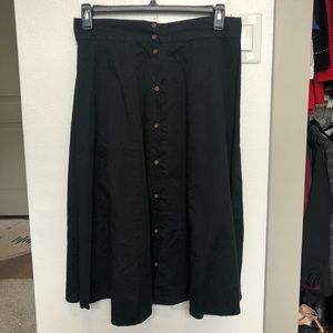 Universal Thread High-waisted linen skirt